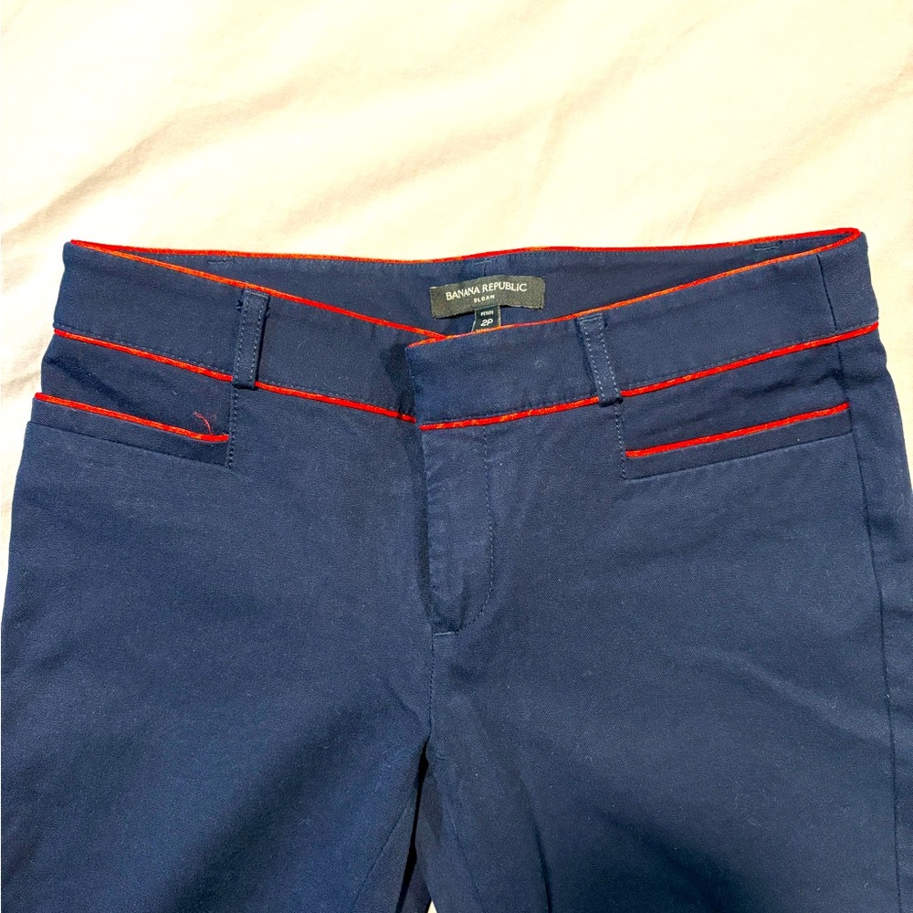 Classic Sloan Banana Republic pants.